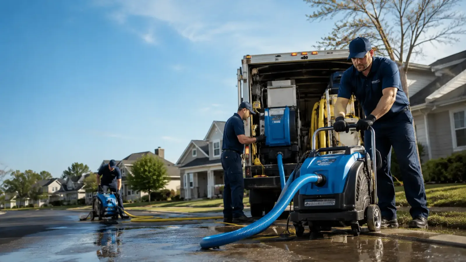Flood Damage Cleanup in Quail, TX